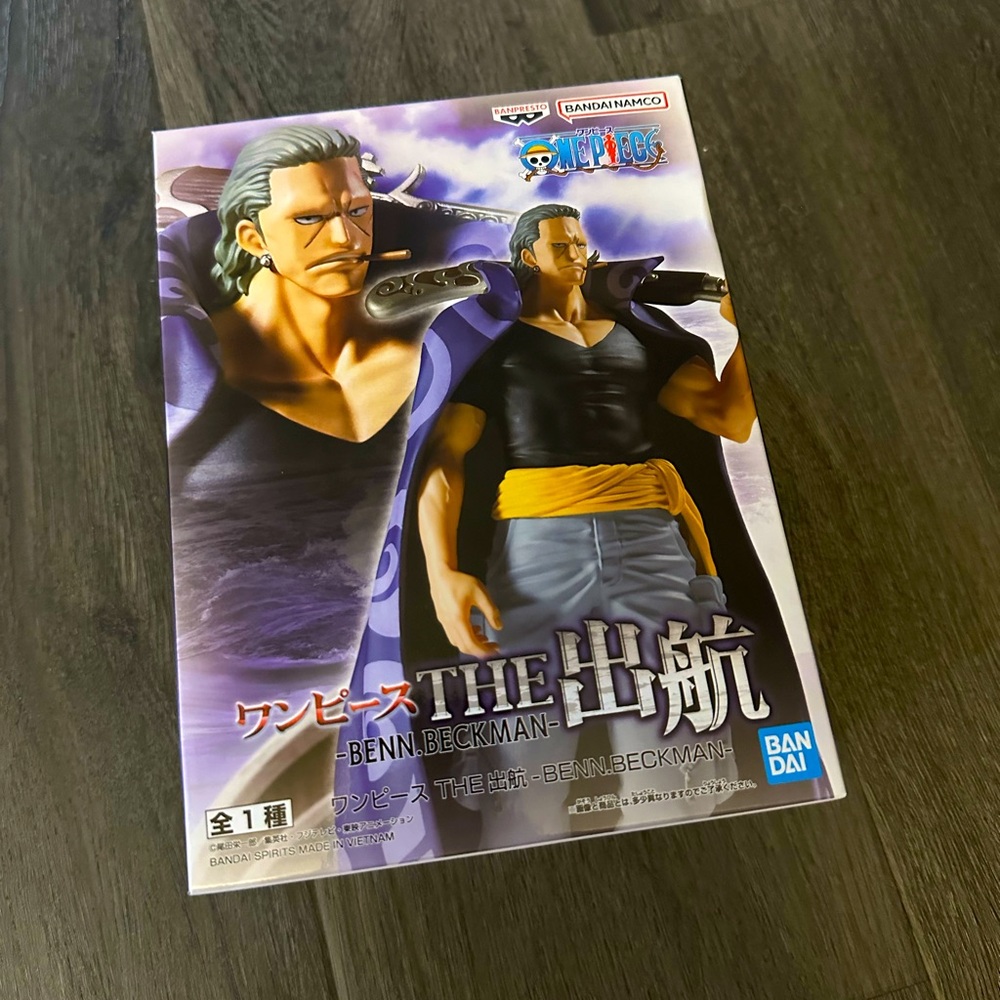 One Piece The Departure BENN. BECKMAN figure BANPRESTO Direct from Japan